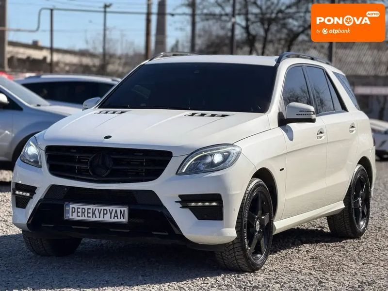 Mercedes-Benz M-Class, 2012 г., Дизель, 201 тыс. км, Внедорожник / Кроссовер, Белый, Днепр (Днепропетровск) AT-10411777 фото