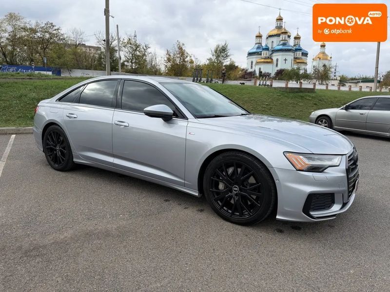 Audi A6, 2023 р., Бензин, 75 тис. км, Седан, Сірий, Кривий Ріг AT-10430177 фото