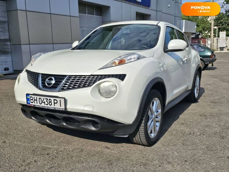 Nissan Juke, 2012, Бензин, 1.62 л., 126 тис. км, Позашляховик / Кросовер, Білий, Одеса 110219 фото