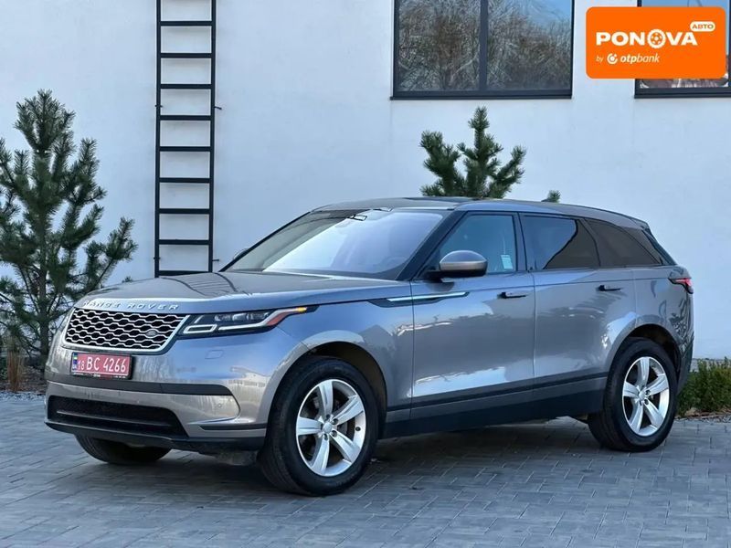 Land Rover Range Rover Velar, 2019 г., Бензин, 75 тыс. км, Внедорожник / Кроссовер, Серый, Луцк AT-10405629 фото