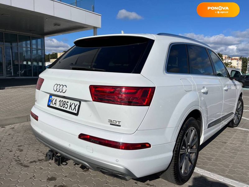 Audi Q7, 2016, Бензин, 3 л., 127 тис. км, Позашляховик / Кросовер, Білий, Київ Cars-Pr-58488 фото