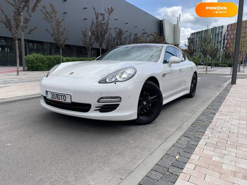 Porsche Panamera, 2012, Бензин, 4.81 л., 175 тис. км, Фастбек, Білий, Київ 53212 фото