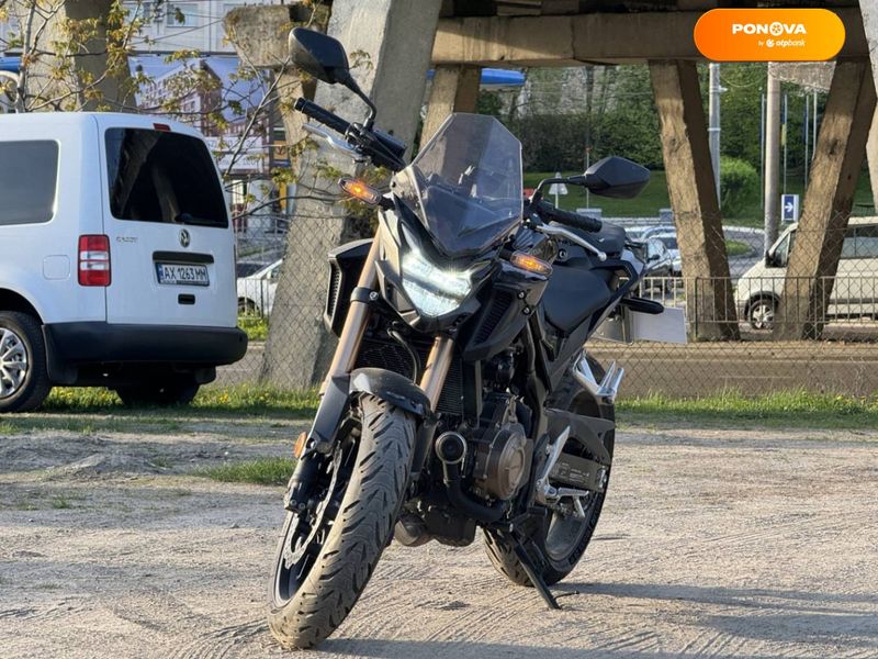 Honda CB 500F, 2023, Бензин, 470 см³, 3 тыс. км, Мотоцикл Спорт-туризм, Чорный, Львов moto-37557 фото