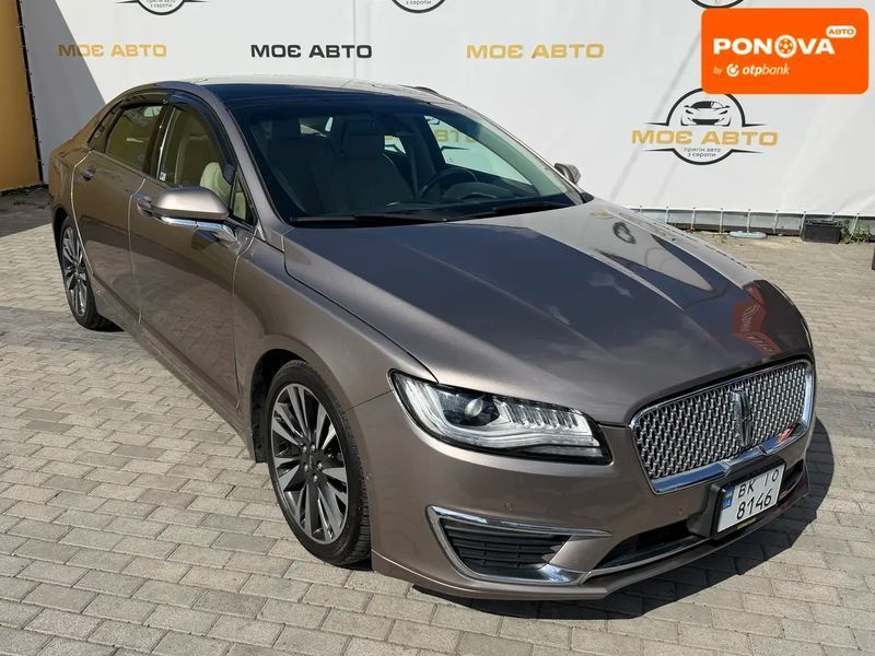 Lincoln MKZ, 2020 р., Бензин, 139 тис. км, Седан, Бежевий, Рівне AT-10419898 фото