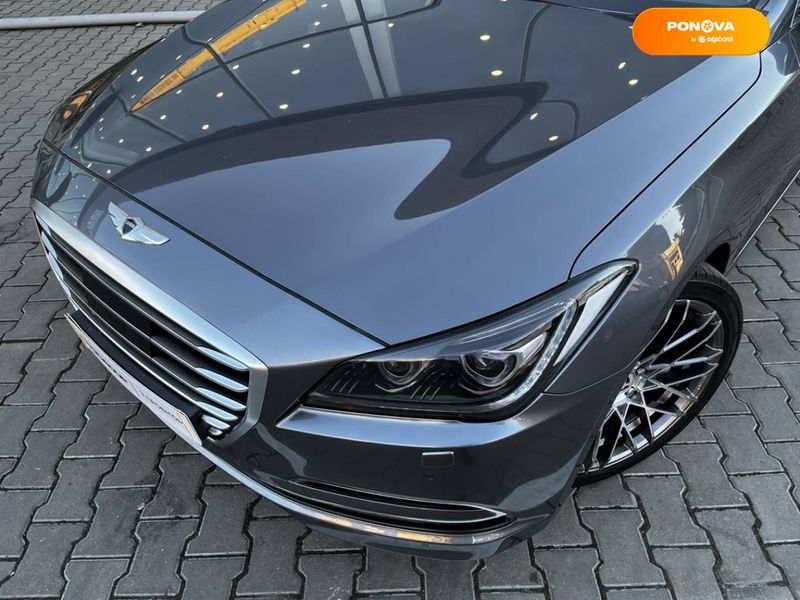 Hyundai Genesis, 2014, Бензин, 3.78 л., 130 тис. км, Седан, Сірий, Одеса 14643 фото