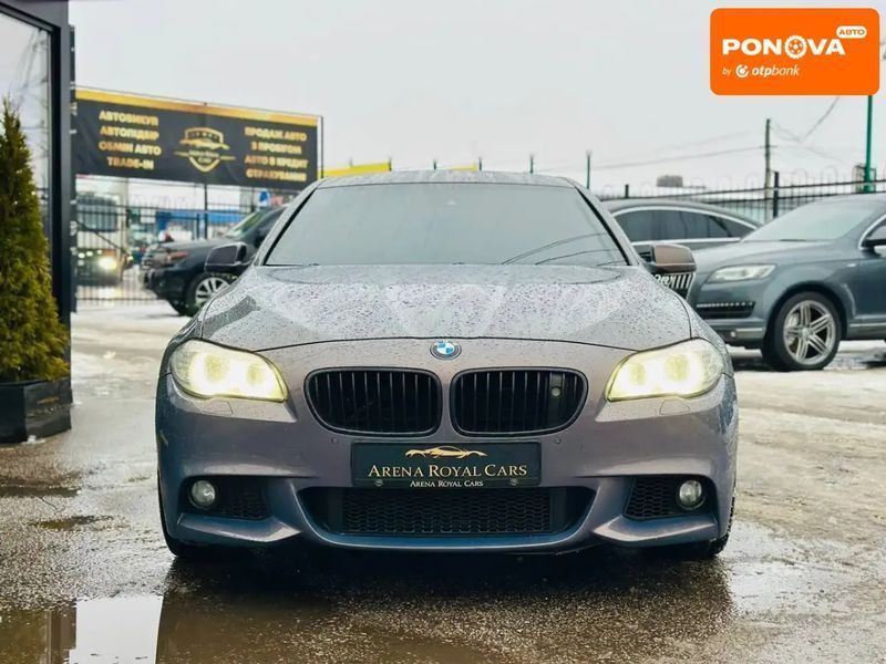 BMW 5 Series, 2012 р., Дизель, 418 тис. км, Седан, Коричневий, Харків AT-10409284 фото