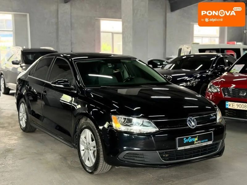Volkswagen Jetta, 2013 р., Гібрид (HEV), 246 тис. км, Седан, Чорний, Кам'янське (Дніпродзержинськ) AT-10418491 фото