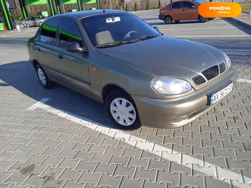 Daewoo Lanos, 2005, Газ пропан-бутан / Бензин, 1.5 л., 330 тыс. км, Седан, Зеленый, Кременчук Cars-Pr-66523 фото