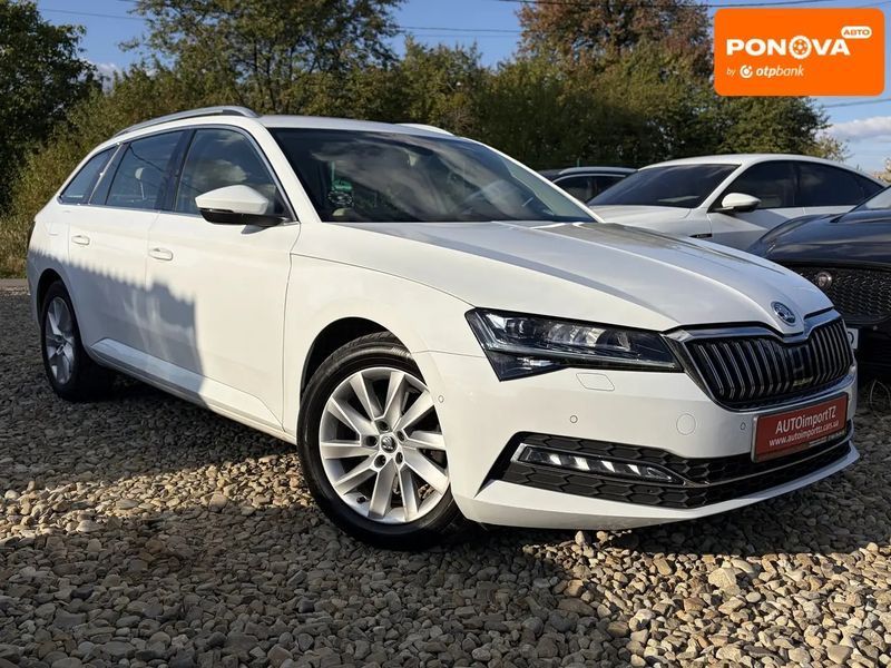 Skoda Superb, 2022 г., Дизель, 182 тыс. км, Универсал, Белый, Сопошин AT-10428727 фото