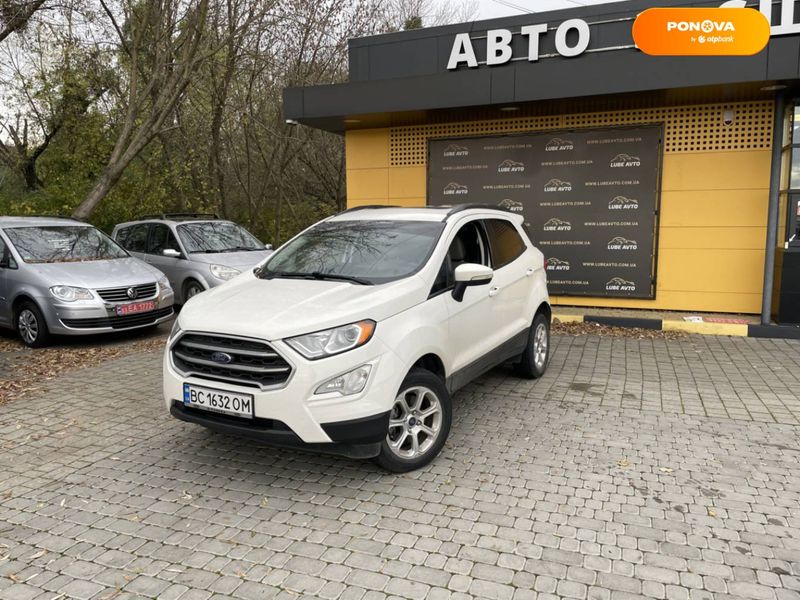 Ford EcoSport, 2018, Бензин, 2 л., 46 тис. км, Позашляховик / Кросовер, Білий, Львів 9665 фото