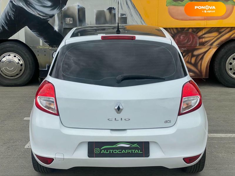 Renault Clio, 2012, Дизель, 1.46 л., 201 тис. км, Хетчбек, Білий, Київ 109317 фото