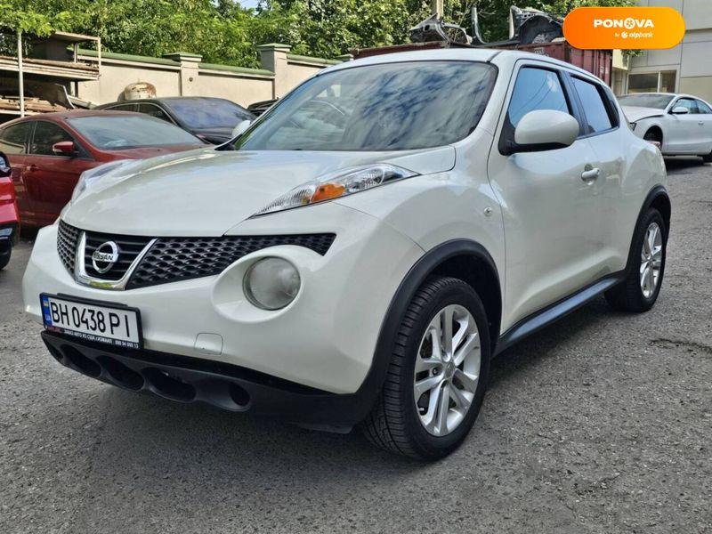 Nissan Juke, 2012, Бензин, 1.62 л., 126 тис. км, Позашляховик / Кросовер, Білий, Одеса 110219 фото