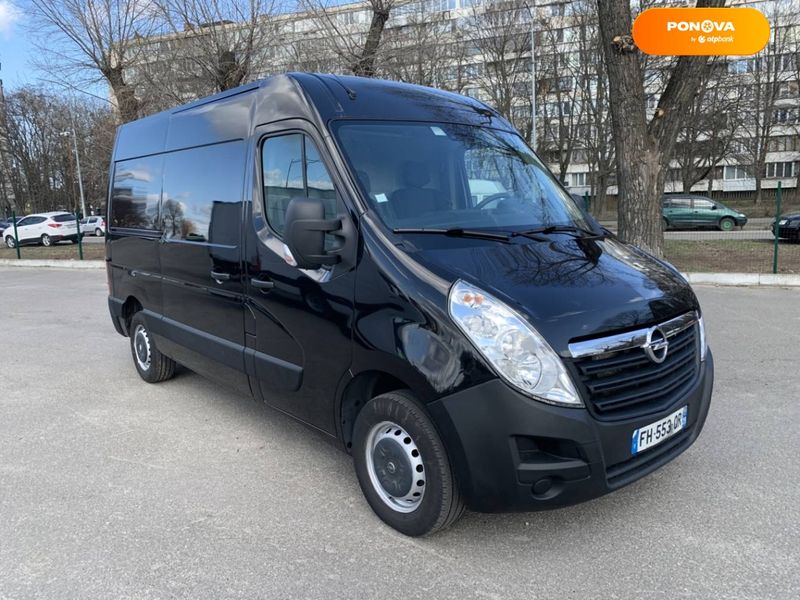 Opel Movano, 2019, Дизель, 2.3 л., 190 тис. км, Вантажний фургон, Чорний, Київ 41475 фото