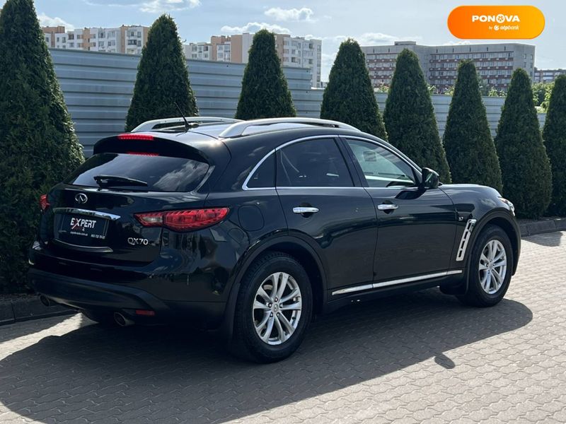 Infiniti QX70, 2013, Бензин, 3.7 л., 156 тыс. км, Внедорожник / Кроссовер, Чорный, Львов 46637 фото