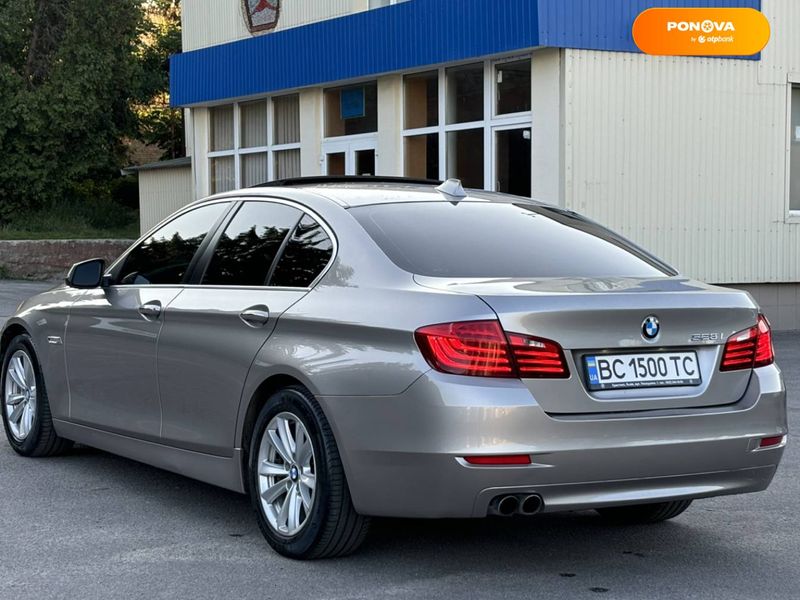 BMW 5 Series, 2015, Бензин, 2 л., 190 тыс. км, Седан, Серый, Львов Cars-Pr-68054 фото