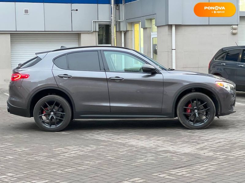 Alfa Romeo Stelvio, 2018, Бензин, 2 л., 26 тис. км, Позашляховик / Кросовер, Сірий, Одеса 43315 фото