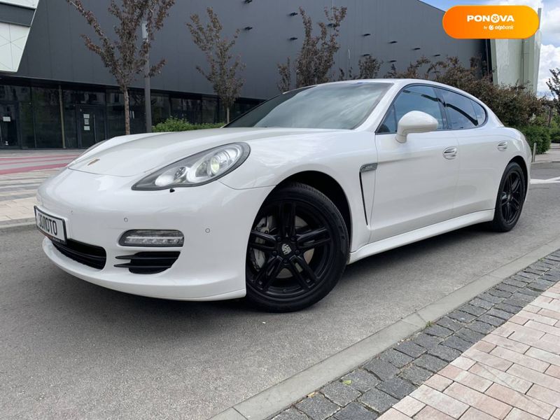 Porsche Panamera, 2012, Бензин, 4.81 л., 175 тис. км, Фастбек, Білий, Київ 53212 фото