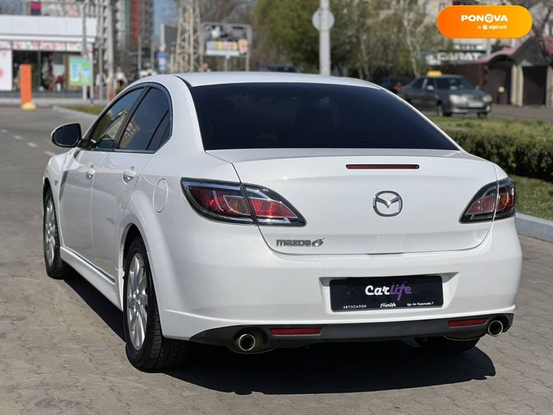 Mazda 6, 2012, Бензин, 2 л., 195 тыс. км, Седан, Белый, Одесса 36929 фото