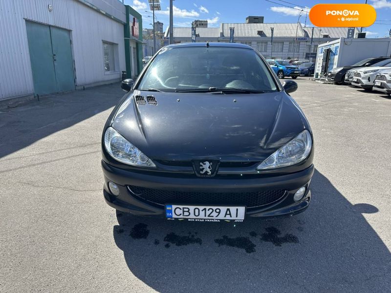 Peugeot 206, 2007, Бензин, 1.36 л., 360 тис. км, Седан, Чорний, Київ Cars-Pr-58773 фото