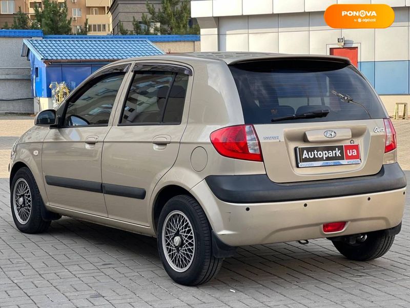 Hyundai Getz, 2008, Бензин, 1.4 л., 134 тис. км, Хетчбек, Бежевий, Одеса 98411 фото