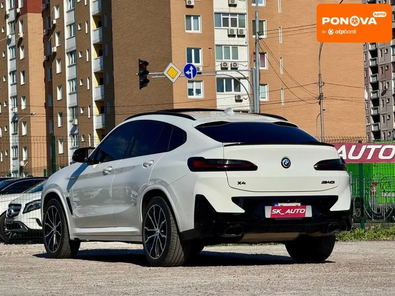 BMW X4, 2022 р., Гібрид (HEV), 45 тис. км, Позашляховик / Кросовер, Білий, Київ AT-10417399 фото