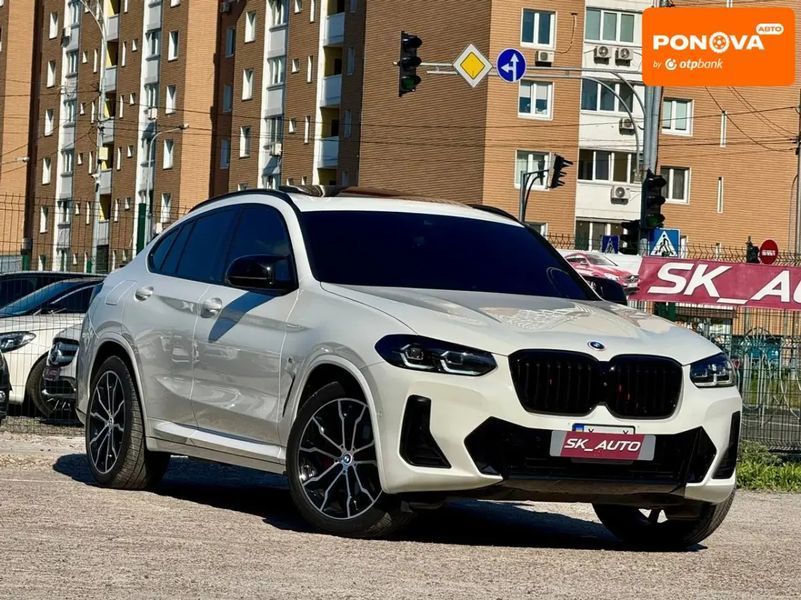 BMW X4, 2022 р., Гібрид (HEV), 45 тис. км, Позашляховик / Кросовер, Білий, Київ AT-10417399 фото