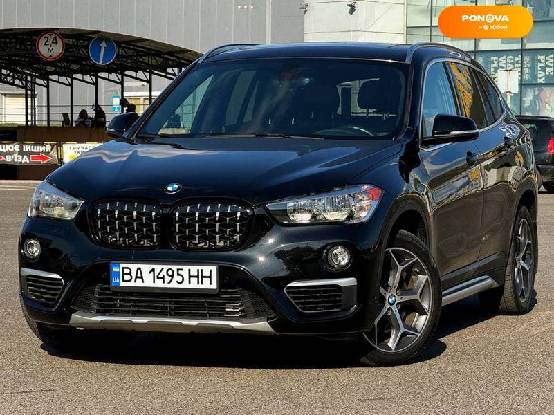 BMW X1, 2018, Бензин, 2 л., 71 тыс. км, Внедорожник / Кроссовер, Чорный, Кривой Рог 100228 фото