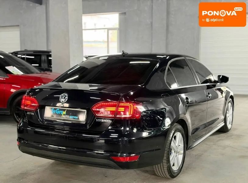 Volkswagen Jetta, 2013 р., Гібрид (HEV), 246 тис. км, Седан, Чорний, Кам'янське (Дніпродзержинськ) AT-10418491 фото
