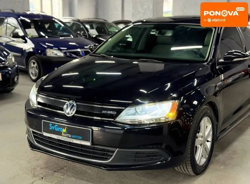 Volkswagen Jetta, 2013 р., Гібрид (HEV), 246 тис. км, Седан, Чорний, Кам'янське (Дніпродзержинськ) AT-10418491 фото