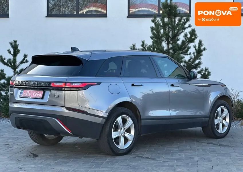 Land Rover Range Rover Velar, 2019 г., Бензин, 75 тыс. км, Внедорожник / Кроссовер, Серый, Луцк AT-10405629 фото