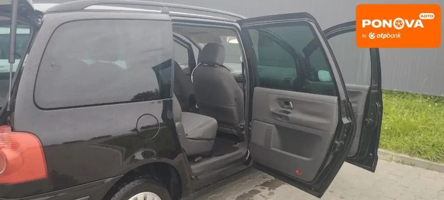 Volkswagen Sharan, 2007 г., Бензин, 205 тыс. км, Универсал, Чорный, Тлумач AT-10402180 фото