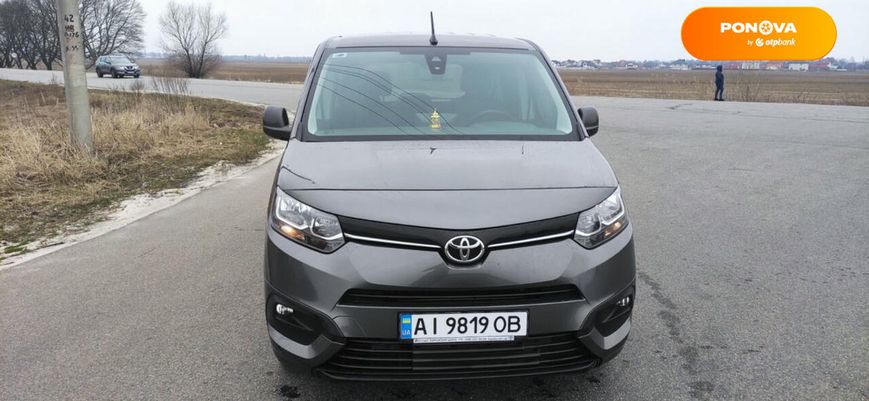 Toyota Proace City Verso, 2021, Дизель, 1.5 л., 75 тыс. км, Минивен, Серый, Киев Cars-Pr-166270 фото