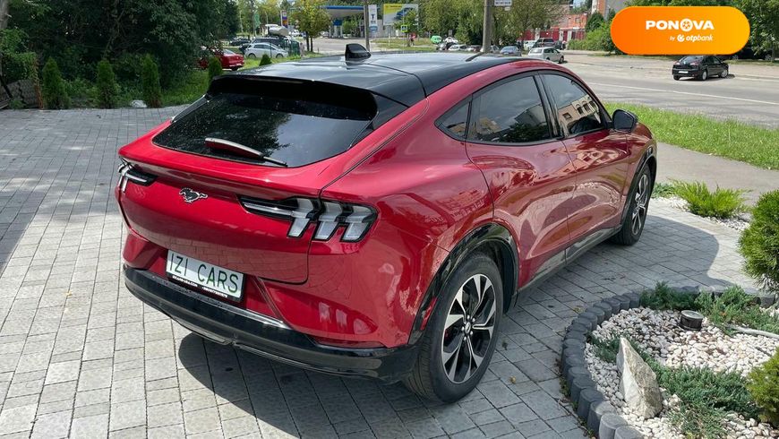 Ford Mustang Mach-E, 2021, Електро, 43 тис. км, Позашляховик / Кросовер, Червоний, Львів 111215 фото