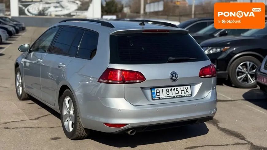 Volkswagen Golf, 2015 р., Дизель, 257 тис. км, Універсал, Сірий, Полтава AT-10412056 фото