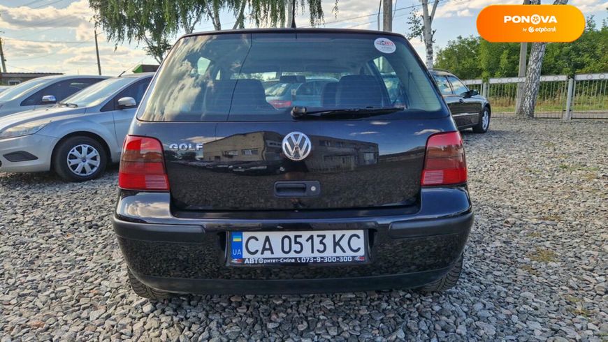 Volkswagen Golf, 2002, Бензин, 1.6 л., 245 тыс. км, Хетчбек, Чорный, Смела 110946 фото