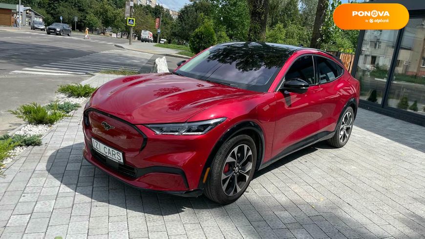 Ford Mustang Mach-E, 2021, Електро, 43 тыс. км, Внедорожник / Кроссовер, Красный, Львов 111215 фото