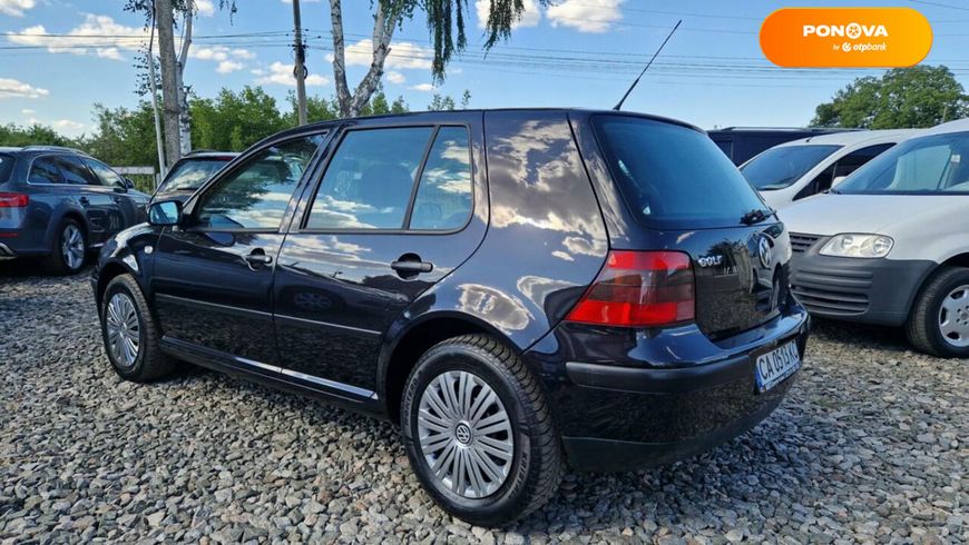 Volkswagen Golf, 2002, Бензин, 1.6 л., 245 тис. км, Хетчбек, Чорний, Сміла 110946 фото