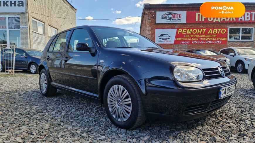 Volkswagen Golf, 2002, Бензин, 1.6 л., 245 тыс. км, Хетчбек, Чорный, Смела 110946 фото