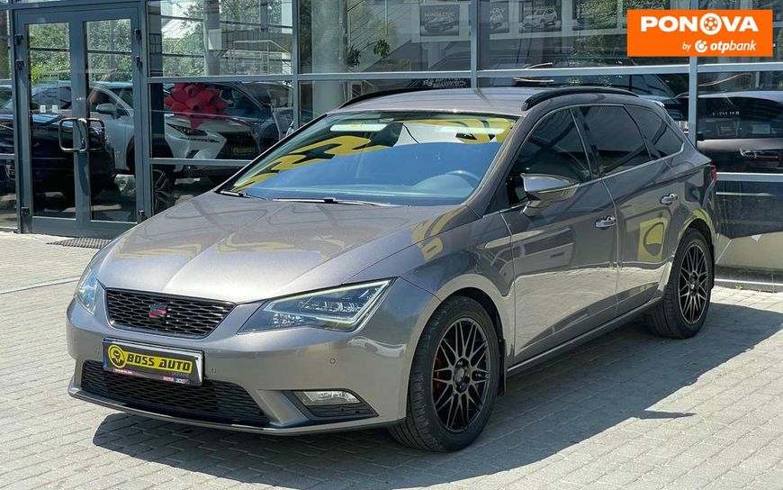 SEAT Leon, 2015, Дизель, 1.6 л., 174 тис. км, Універсал, Сірий, Івано-Франківськ 98096 фото