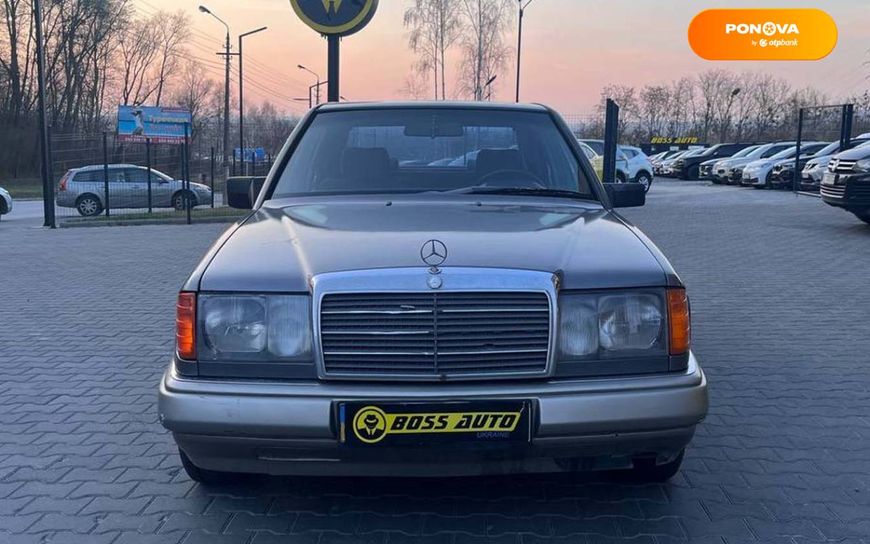 Mercedes-Benz E-Class, 1989, Дизель, 2.5 л., 345 тис. км, Седан, Сірий, Чернівці 31529 фото