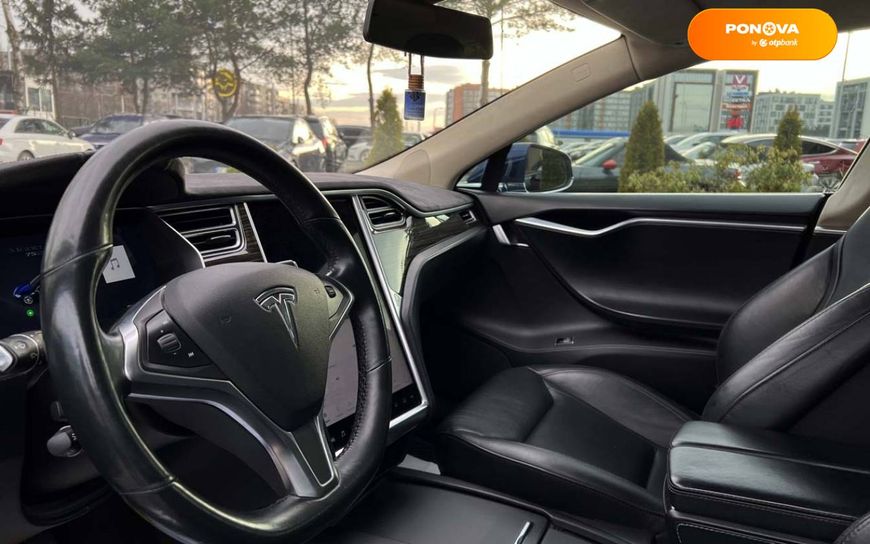 Tesla Model S, 2016, Електро, 158 тис. км, Ліфтбек, Синій, Львів 32941 фото