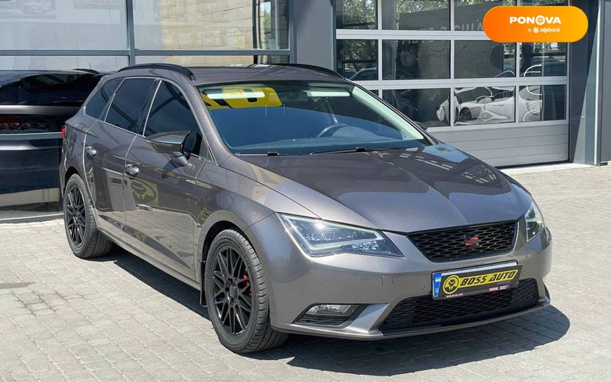 SEAT Leon, 2015, Дизель, 1.6 л., 174 тыс. км, Универсал, Серый, Ивано Франковск 98096 фото