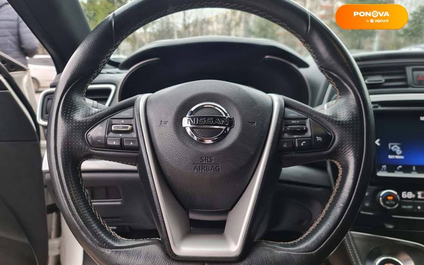 Nissan Maxima, 2017, Бензин, 3.5 л., 98 тыс. км, Седан, Белый, Львов 13227 фото