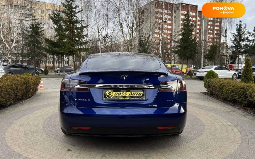 Tesla Model S, 2016, Електро, 158 тыс. км, Лифтбек, Синий, Львов 32941 фото