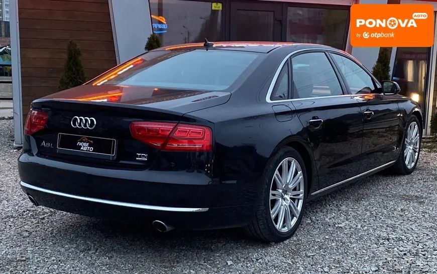 Audi A8, 2013 г., Дизель, 191 тыс. км, Седан, Чорный, Ивано Франковск AT-10404710 фото