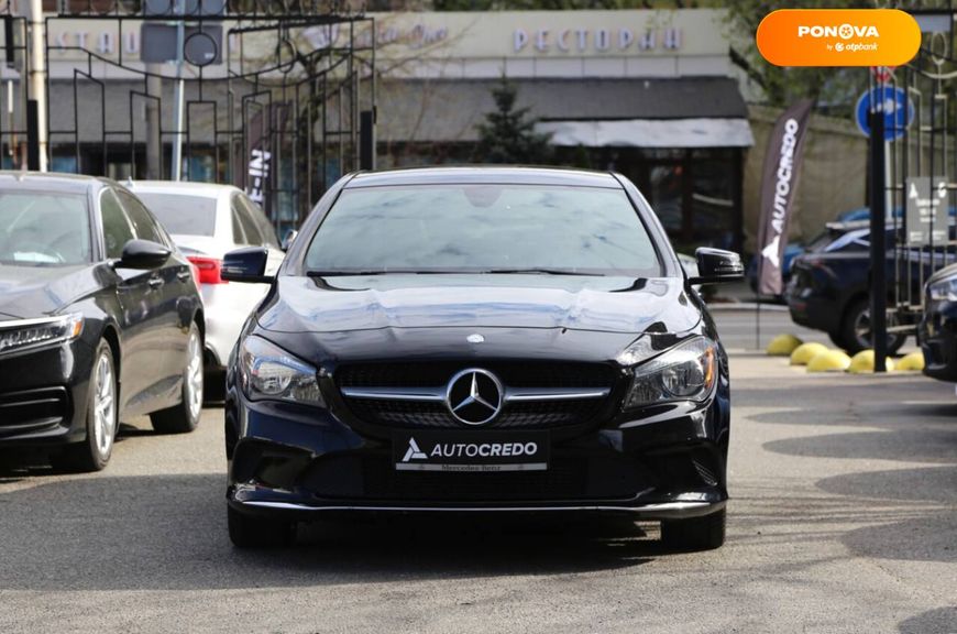 Mercedes-Benz CLA-Class, 2017, Бензин, 2 л., 110 тис. км, Седан, Чорний, Київ 34189 фото