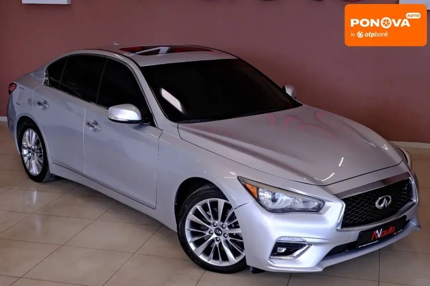 Infiniti Q50, 2019 г., Бензин, 98 тыс. км, Седан, Серый, Одесса AT-10417660 фото