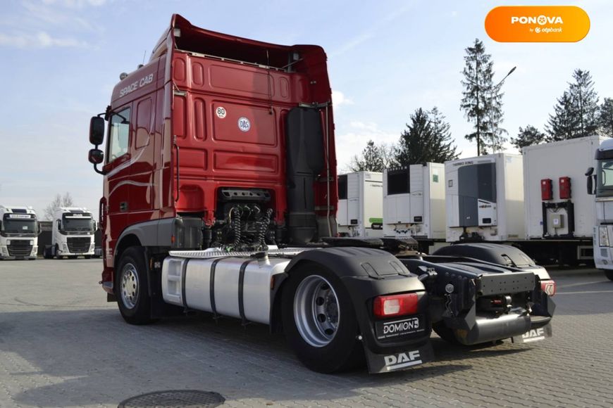 DAF XF, 2015, Дизель, 12.9 л., 1020 тис. км, Тягач, Червоний, Хуст 40890 фото