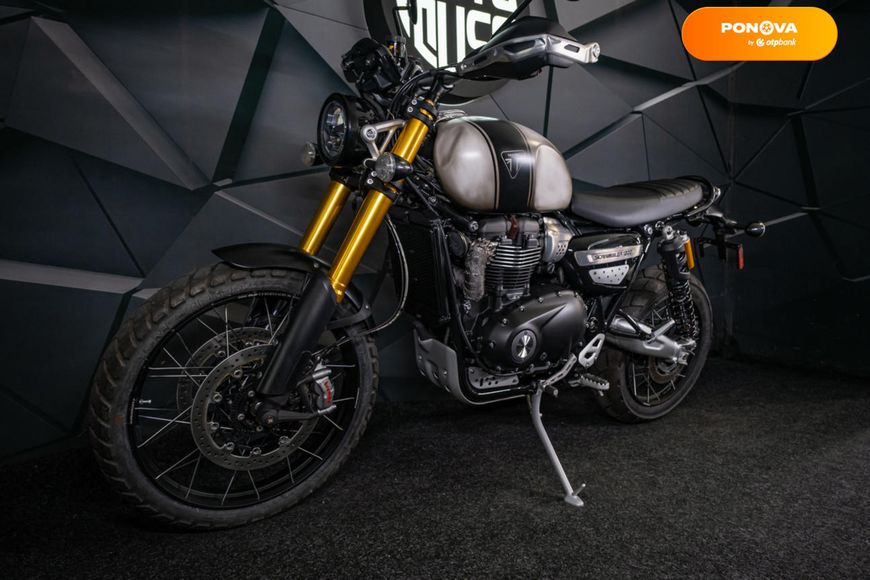 Triumph Scrambler, 2022, Бензин, 1200 см³, 2 тис. км, Скремблер, Чорний, Київ moto-37948 фото