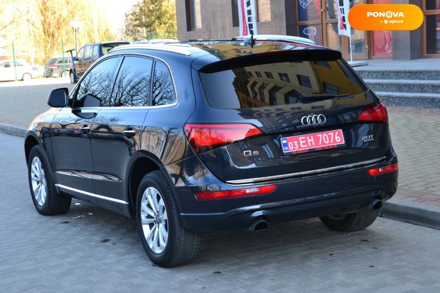 Audi Q5, 2015, Бензин, 2 л., 99 тыс. км, Внедорожник / Кроссовер, Синий, Луцк 26520 фото